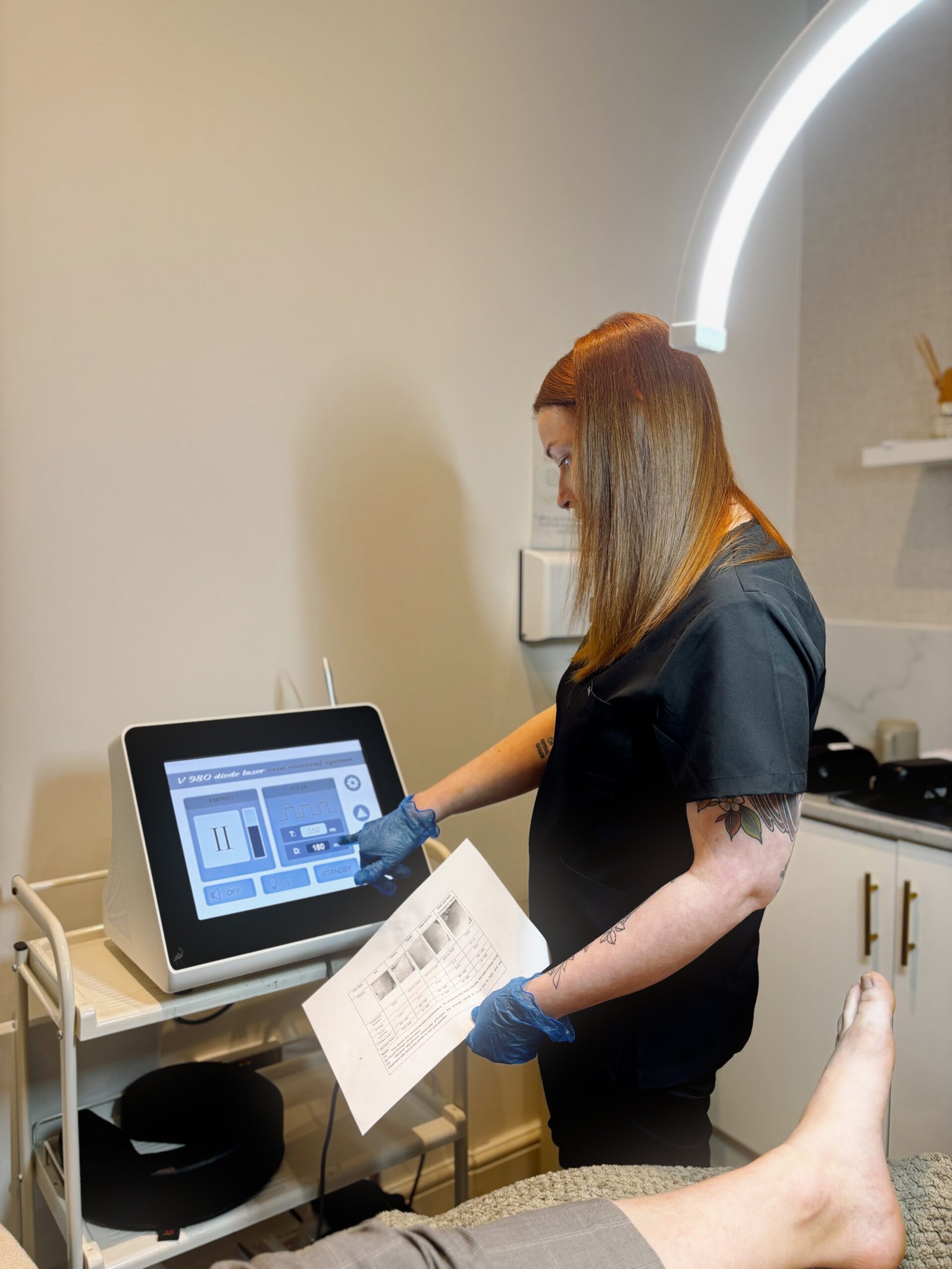 LumiSKN training or clinic photography